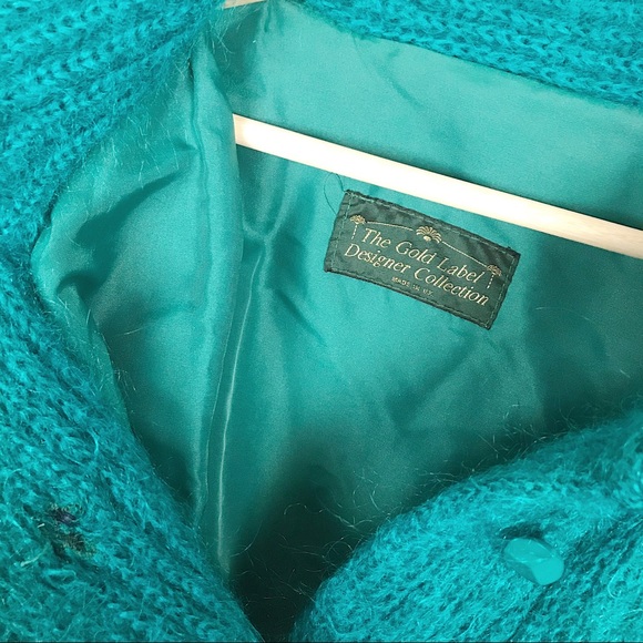 VTG Gold Label Designer Collection Mohair Sweater - Picture 5 of 5